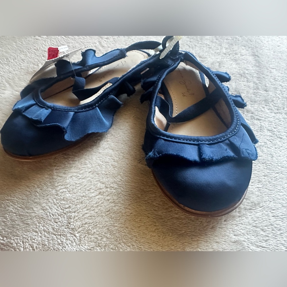 Zara. New. Blue shoes for girls. Size 26.